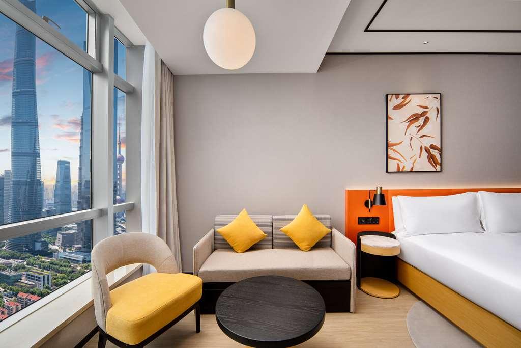 Hilton Garden Inn Shanghai Lujiazui Habitación foto